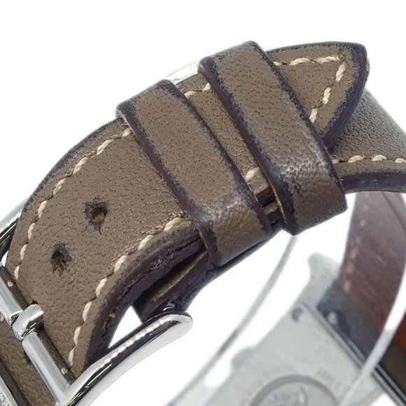 Hermes H Watch HH1.210 Quartz Watch SS Gray X 176082 main image 6
